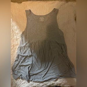 Time and Tru grey maternity tank size large